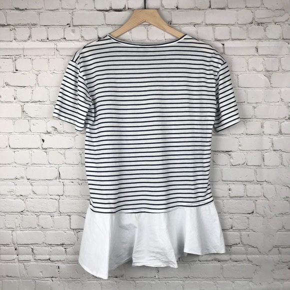 Primark Striped Short Sleeve Top - Picture 2 of 4